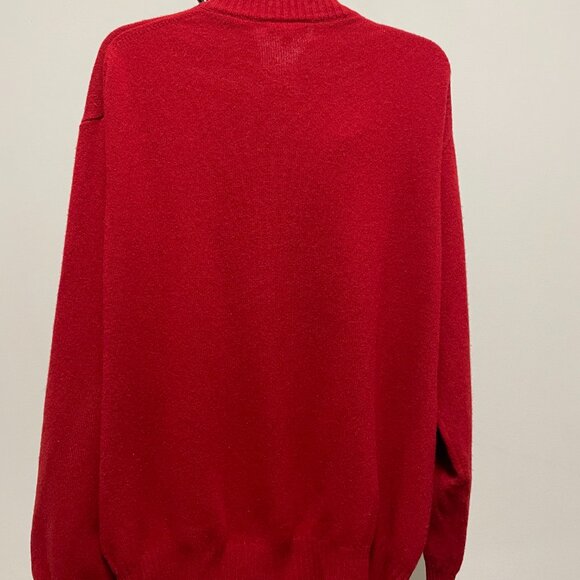 Burberry London Lambswool Men's Sweater - Picture 4 of 6